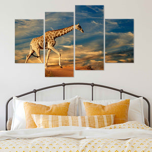 African Giraffe Wall Art Canvas-Stunning Canvas Prints