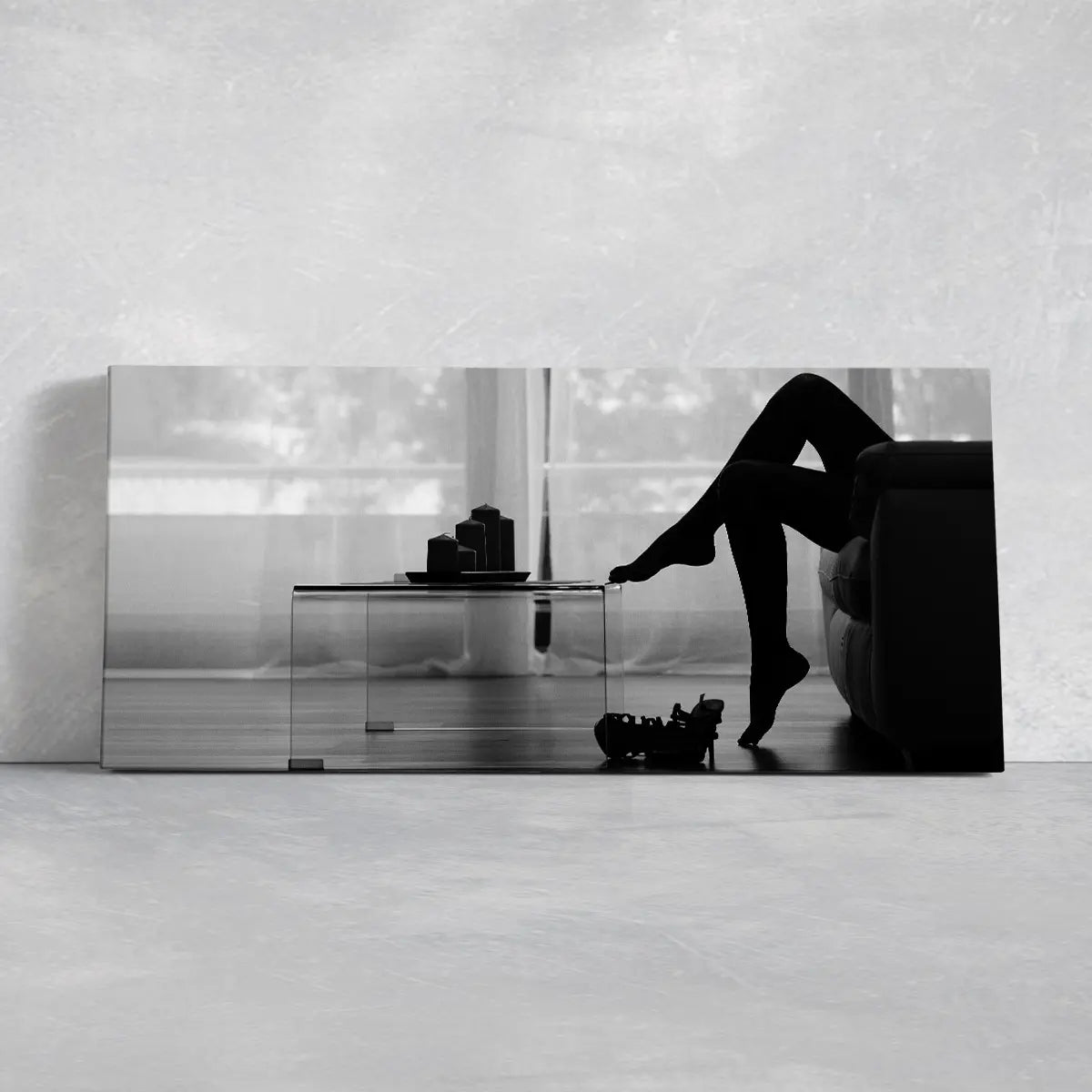 Female Legs Silhouette Wall Art-Stunning Canvas Prints