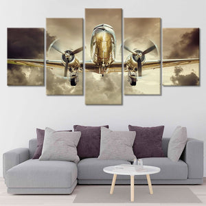 Vintage Aircraft Wall Art Canvas Print-Stunning Canvas Prints