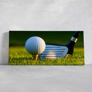 Golf Ball Position Wall Art Canvas Print-Stunning Canvas Prints