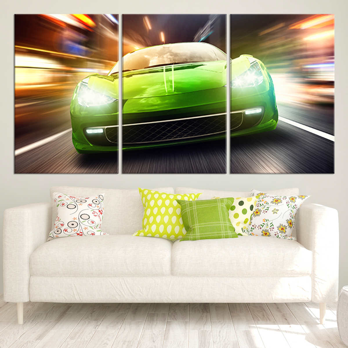 Racing Car Wall Art Canvas Print-Stunning Canvas Prints