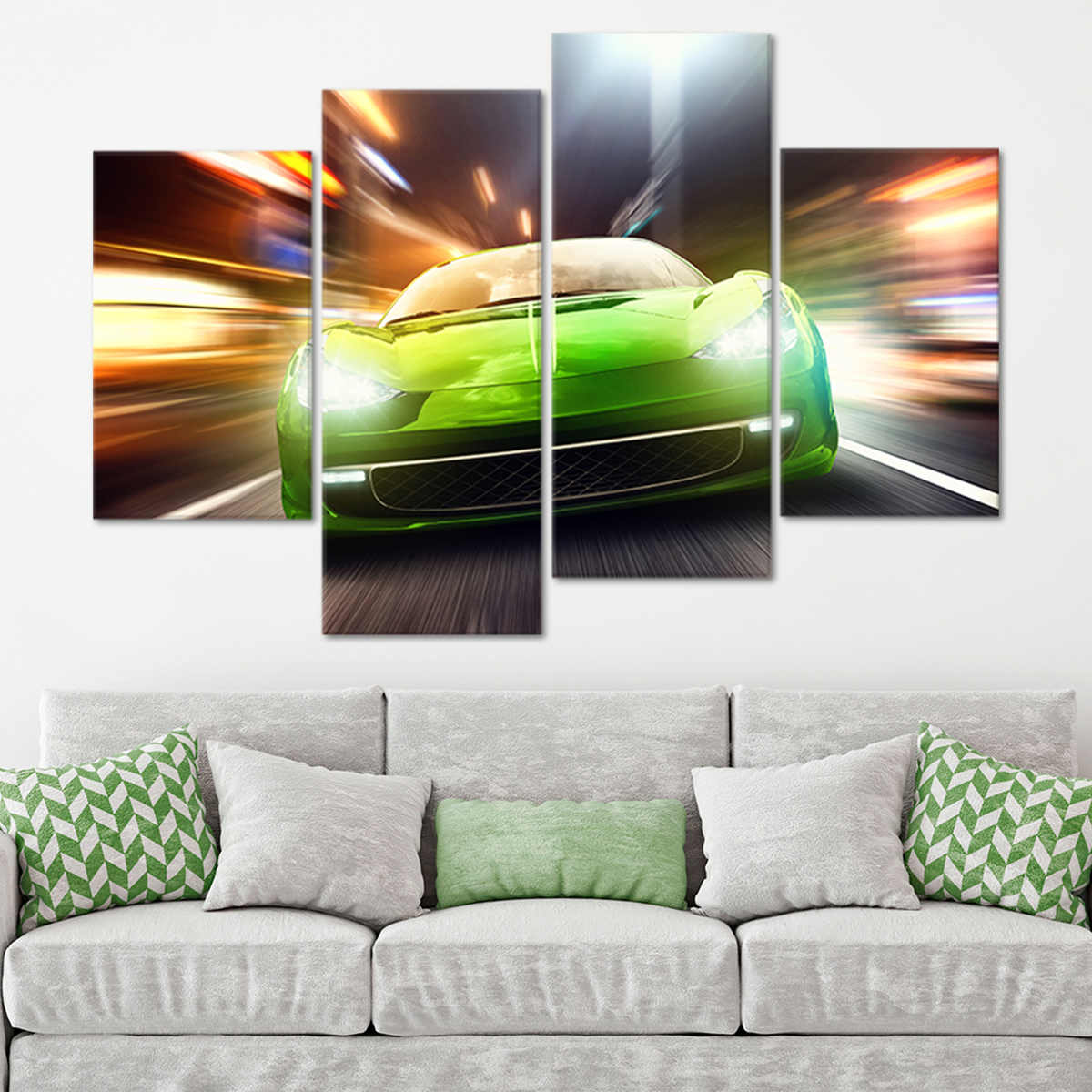 Racing Car Wall Art Canvas Print-Stunning Canvas Prints