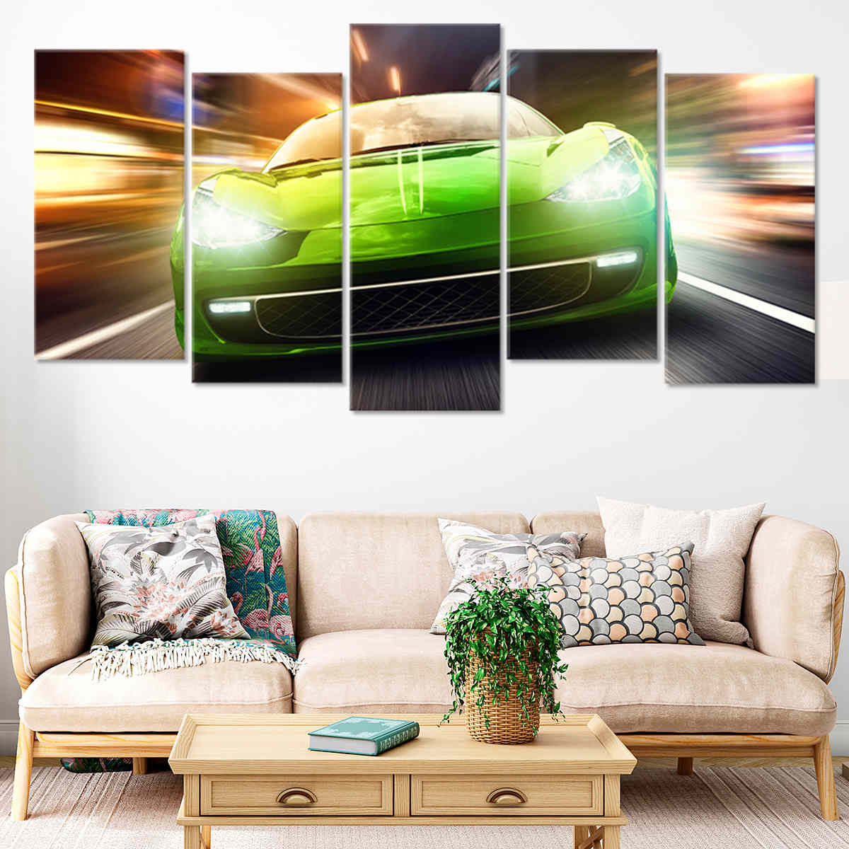 Racing Car Wall Art Canvas Print-Stunning Canvas Prints