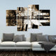 Abstract Industrial Architecture Wall Art Canvas-Stunning Canvas Prints