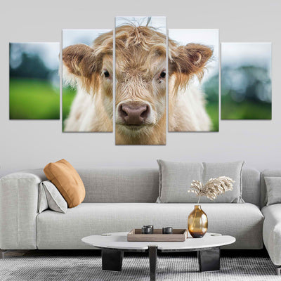 Baby Highland Cow Wall Art-Stunning Canvas Prints