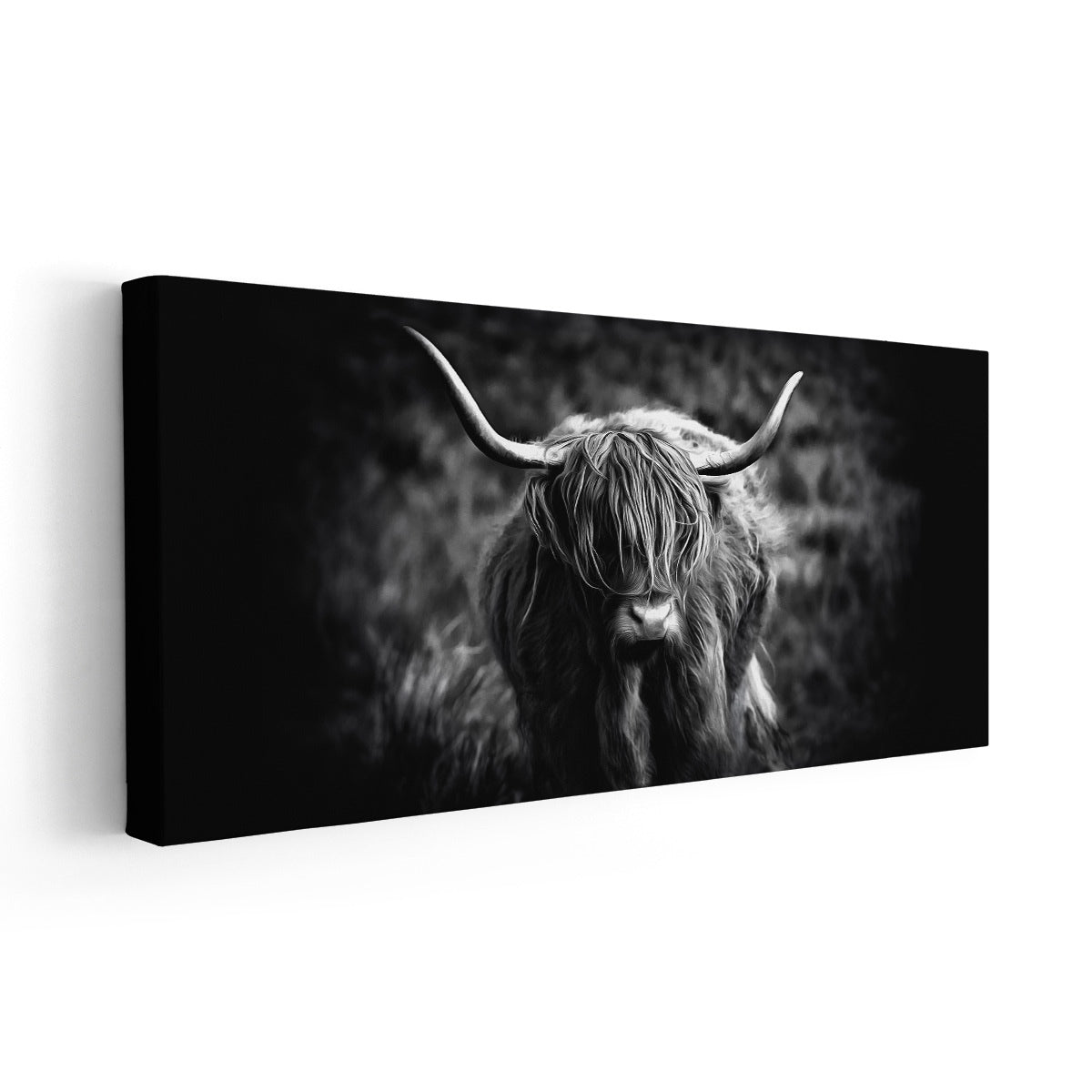 Large Highland Cow Wall Art-Stunning Canvas Prints