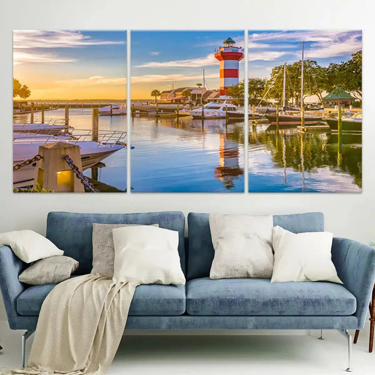 Hilton Head Wall Art Canvas For Living Room - Stunning Canvas Prints