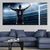 Soccer Player Victory Canvas Wall Art