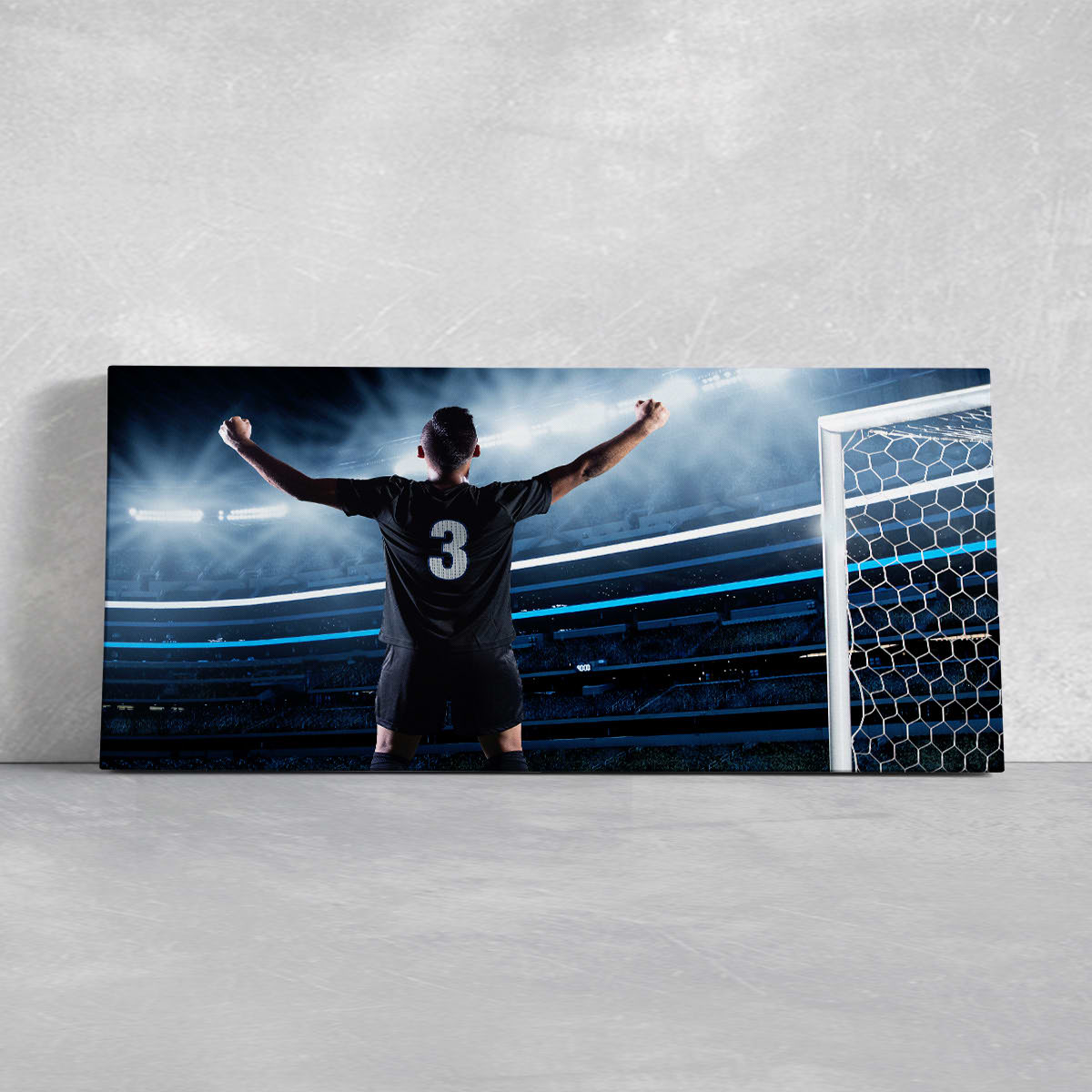 Soccer Player Wall Art Canvas Print-Stunning Canvas Prints