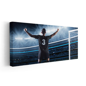 Soccer Player Wall Art Canvas Print-Stunning Canvas Prints