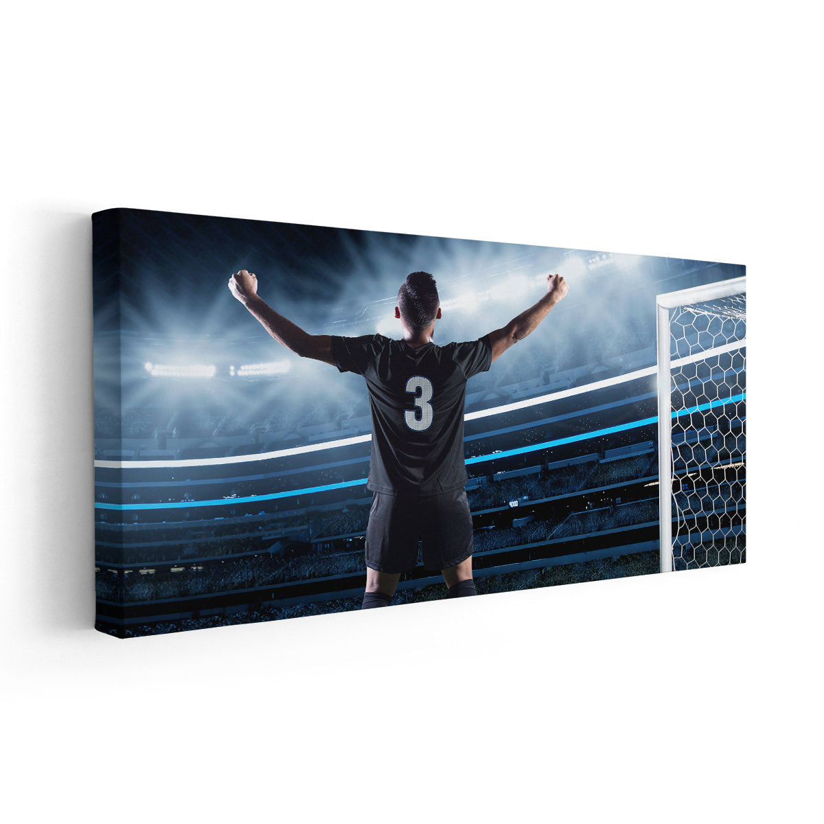 Soccer Player Wall Art Canvas Print-Stunning Canvas Prints
