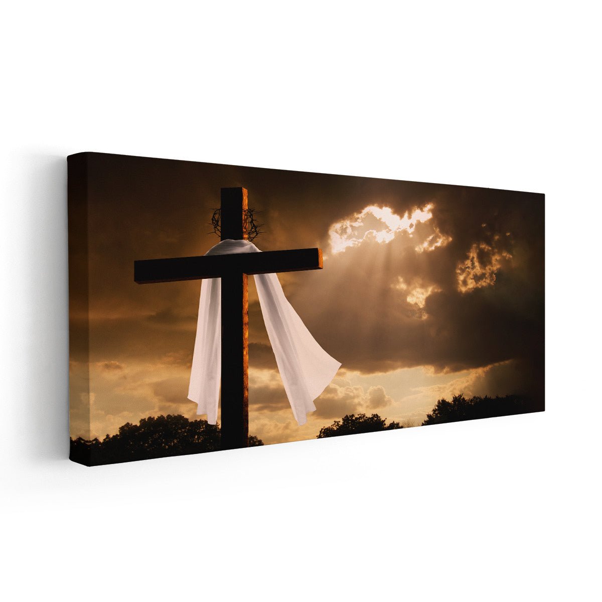 Holy Cross On Hill Wall Art