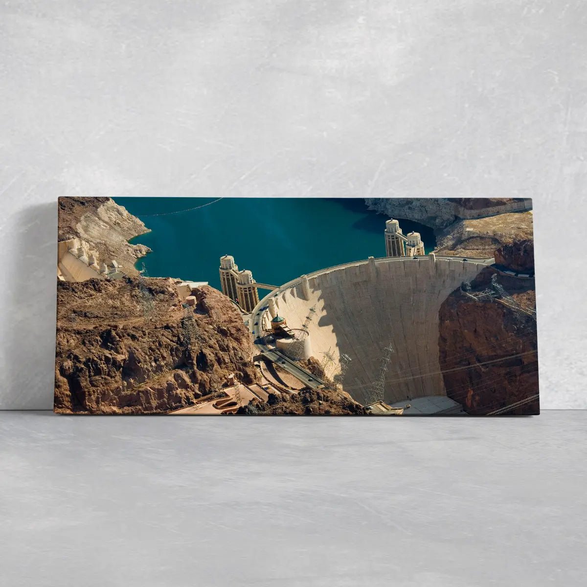Hoover Dam And Lake Mead Wall Art-Stunning Canvas Prints