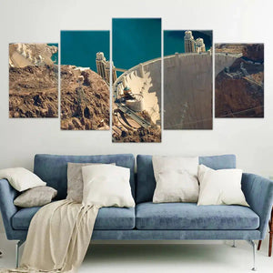 Hoover Dam And Lake Mead Wall Art-Stunning Canvas Prints