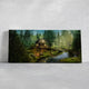 Mountain Cabin Wall Art Canvas-Stunning Canvas Prints
