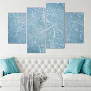 Ice Hockey Rink Wall Art Canvas Print-Stunning Canvas Prints
