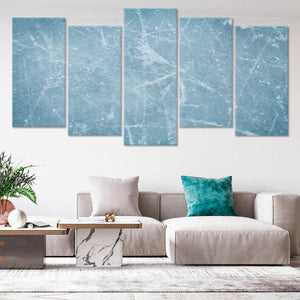 Ice Hockey Rink Wall Art Canvas Print-Stunning Canvas Prints