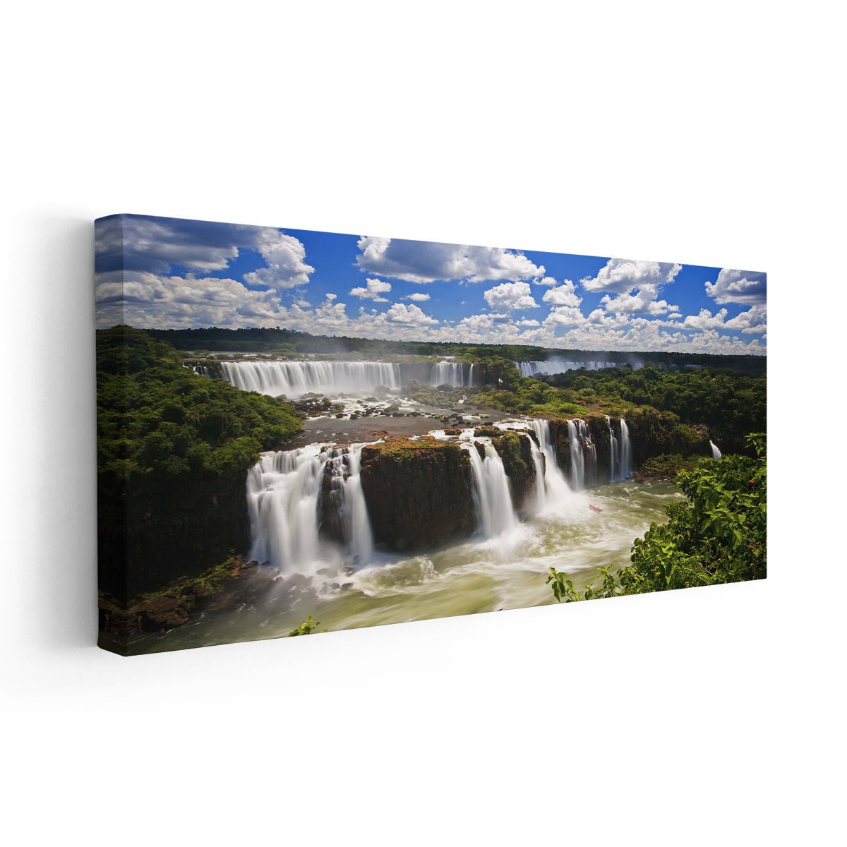 Iguazu Waterfalls In Brazil Wall Art-Stunning Canvas Prints