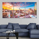 Indianapolis Skyline Wall Art Canvas-Stunning Canvas Prints