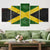 Jamaica Flag Wall Art-Stunning Canvas Prints