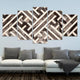 Modern Mosaic Wall Art Canvas Print-Stunning Canvas Prints