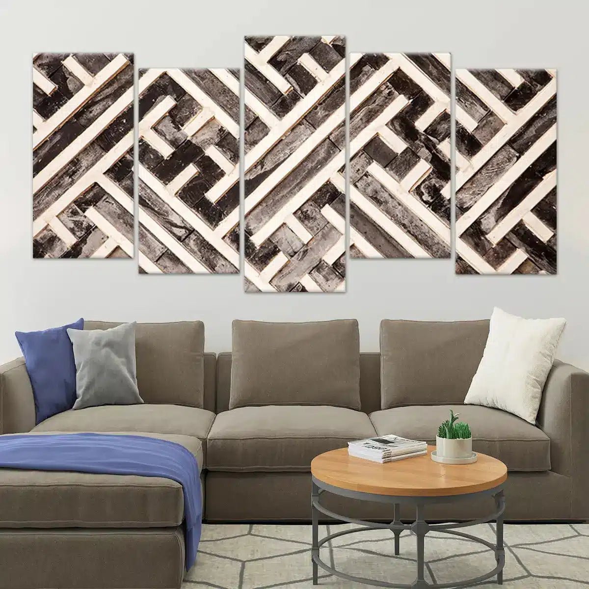 Korean Geometric Pattern Wall Art-Stunning Canvas Prints