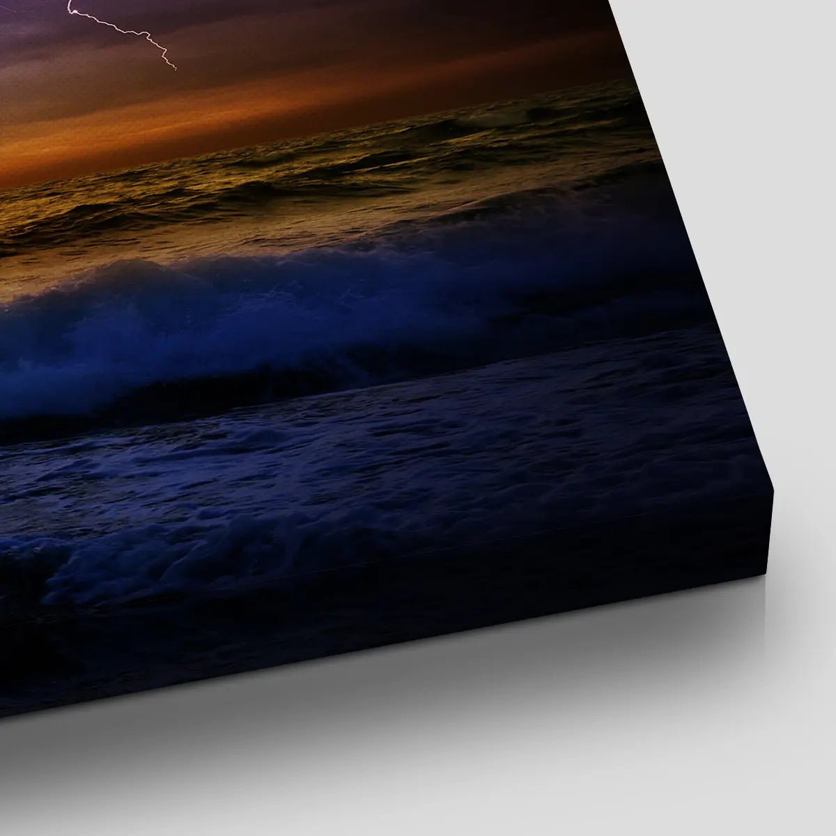 Lightning At Sea Wall Art-Stunning Canvas Prints