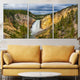 Yellowstone Lower Falls Wall Art Canvas-Stunning Canvas Prints