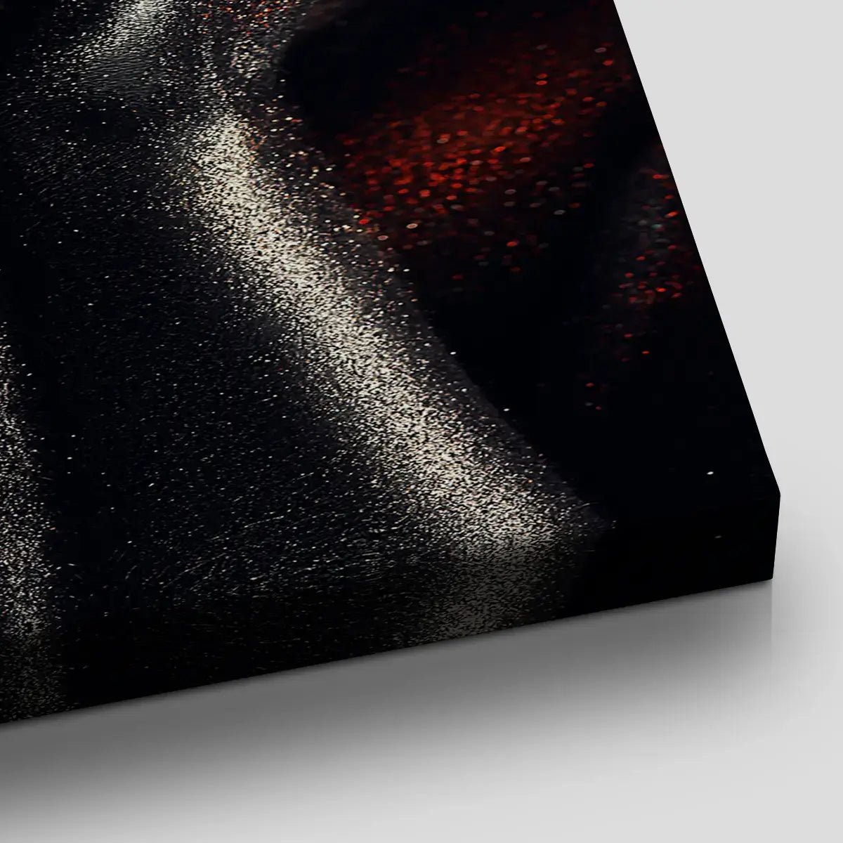 Black Metallic Makeup Wall Art Canvas Print-Stunning Canvas Prints