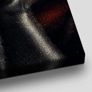 Black Metallic Makeup Wall Art Canvas Print-Stunning Canvas Prints