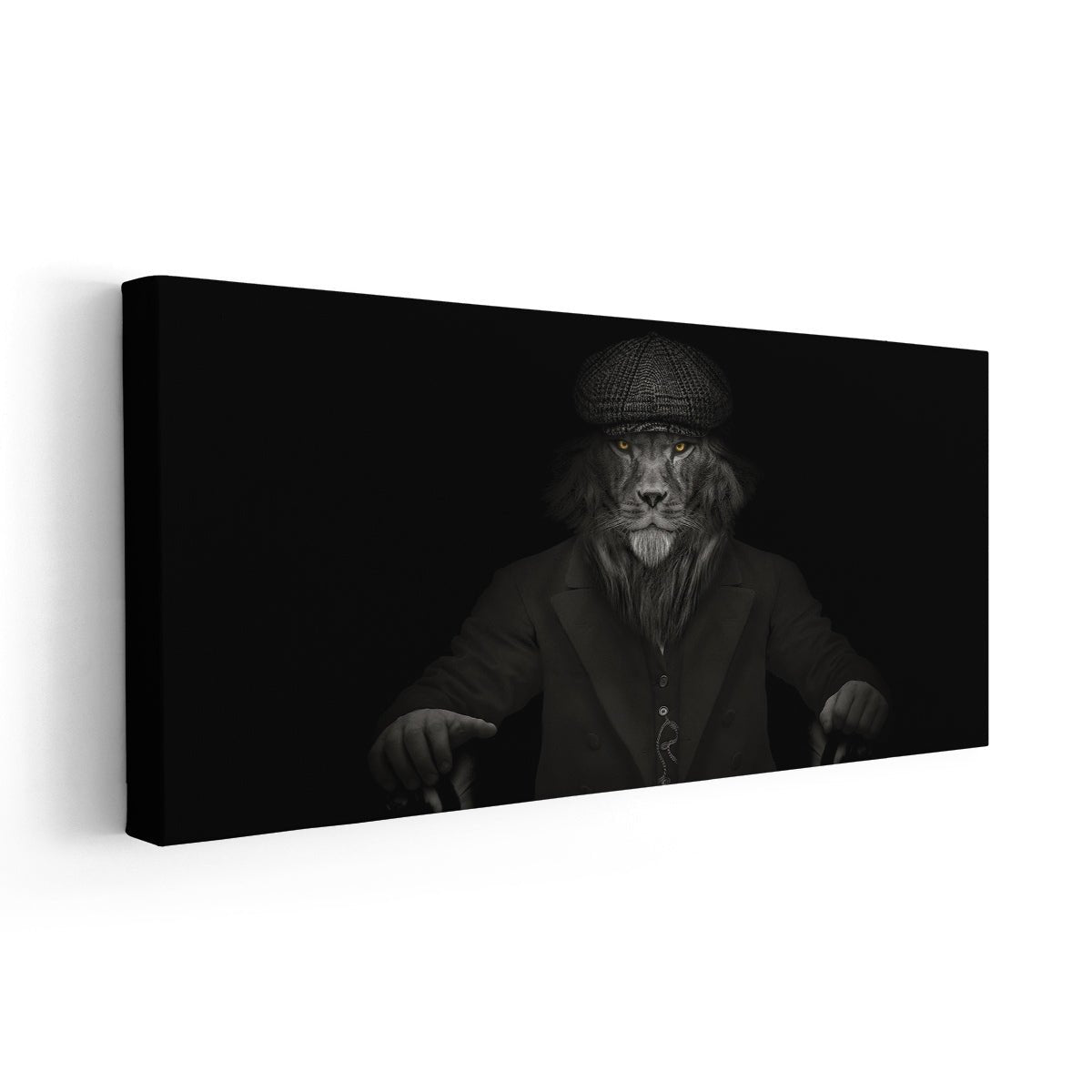 Lion Man Art Canvas Print-Stunning Canvas Prints