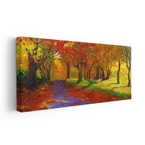 Fall Forest Wall Art Canvas Print-Stunning Canvas Prints