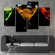 Martini Cocktails Wall Art Canvas Print-Stunning Canvas Prints