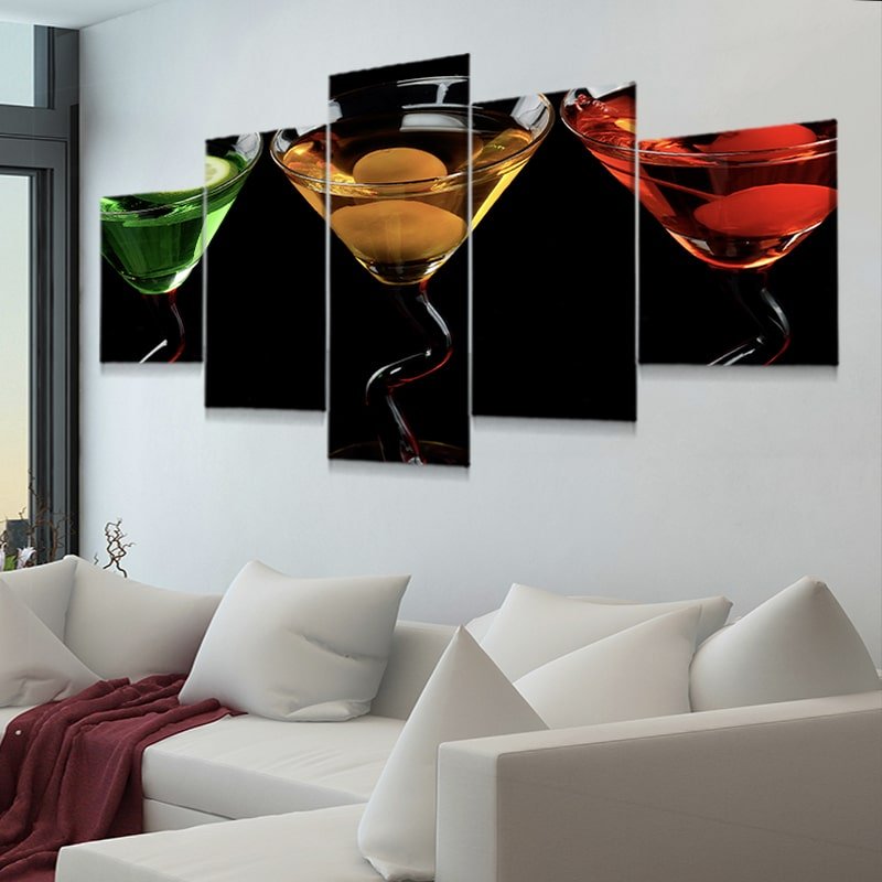 Cocktail wall art deals