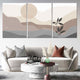 boho 3 piece wall art -Stunning Canvas Prints