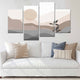 Mid Century Sunset Boho Wall Art-Stunning Canvas Prints
