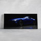 Car Canvas Wall Art, Modern Sports Car Artwork, Blue Car Canvas Prints