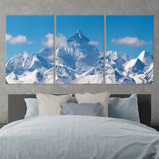 Majestic Mount Everest Wall Art Canvas-Stunning Canvas Prints