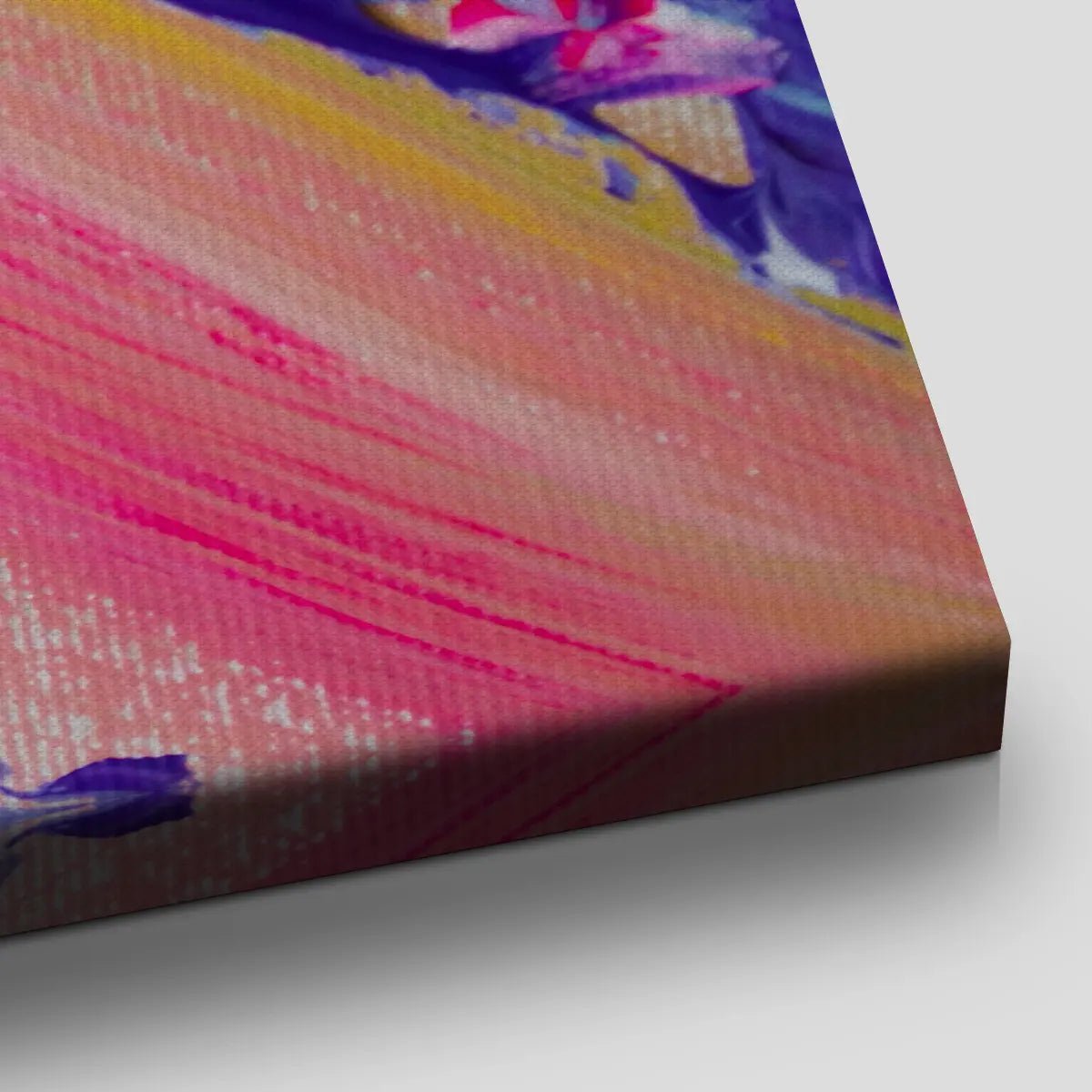 Abstract Purple Wave Wall Art Canvas-Stunning Canvas Prints