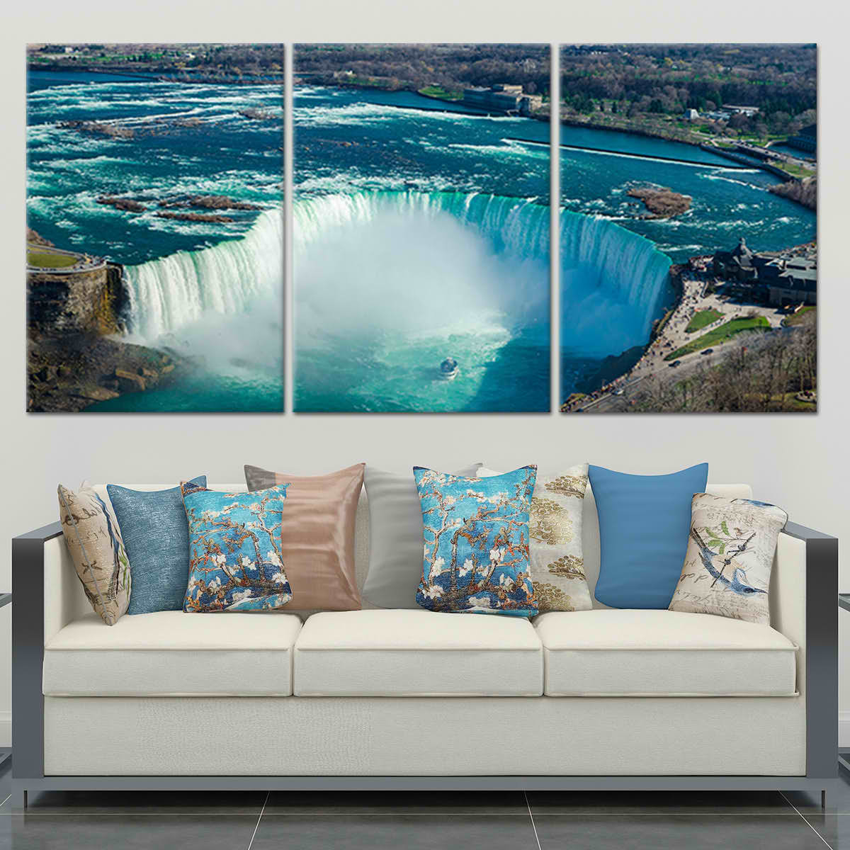 Niagara Falls From Avobe Wall Art-Stunning Canvas Prints