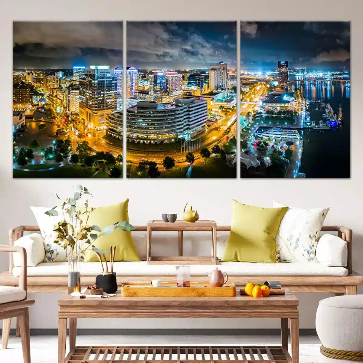 Norfolk Skyline Wall Art Canvas-Stunning Canvas Prints