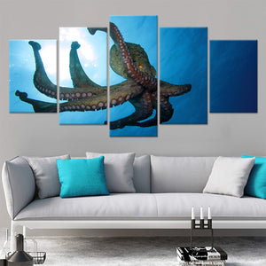 Wild Octopus Wall Art Canvas-Stunning Canvas Prints