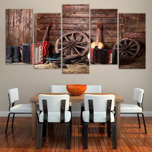 Vintage Country Music Wall Art Canvas Print-Stunning Canvas Prints