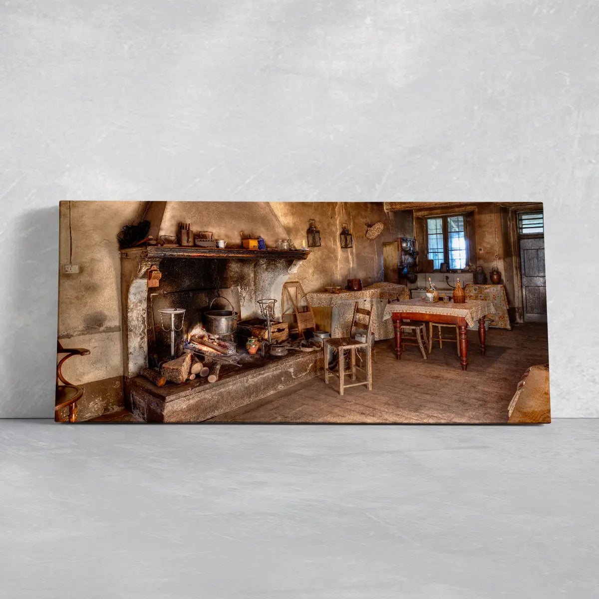Rustic Farmhouse Kitchen Wall Art Canvas Print-Stunning Canvas Prints