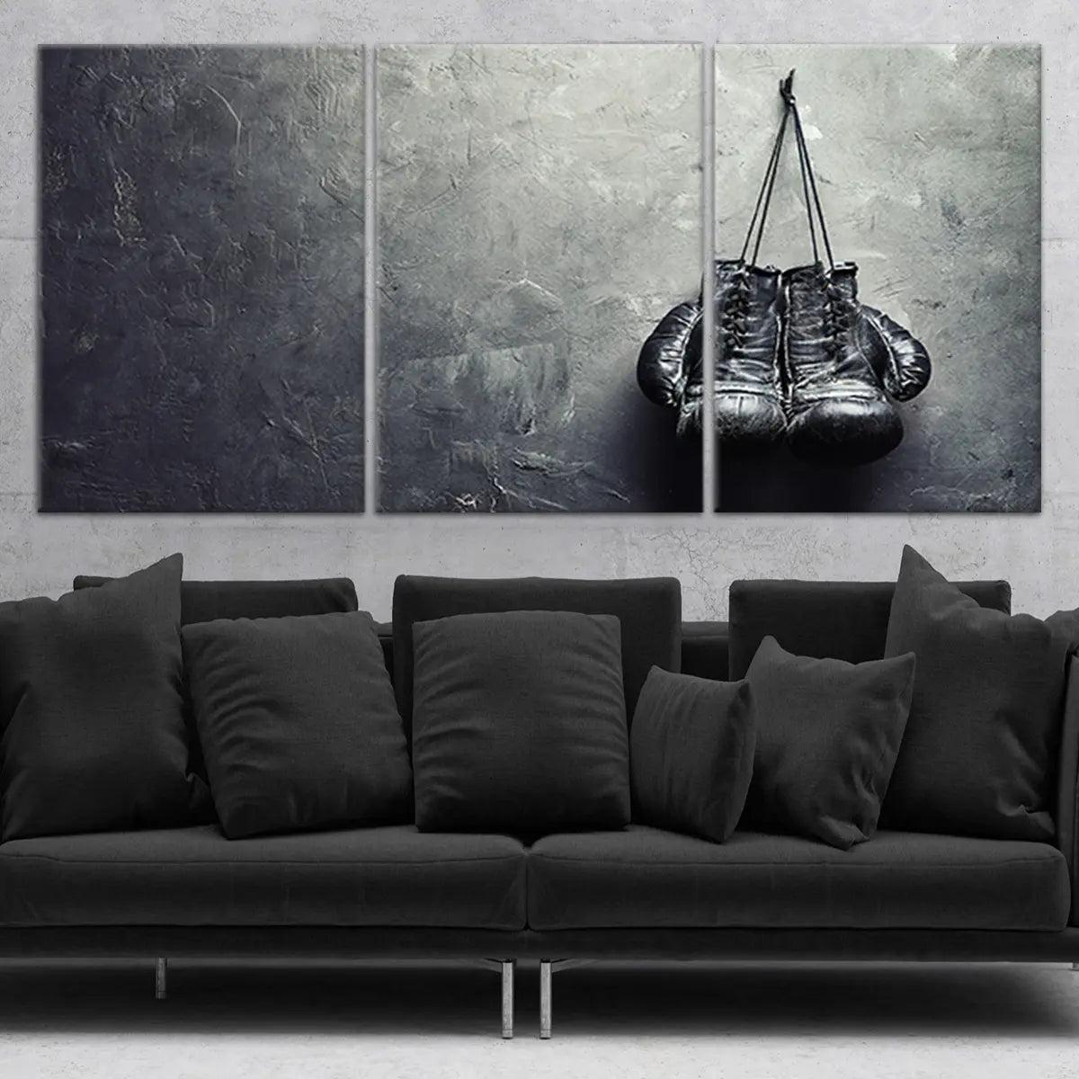 Old Boxing Gloves Wall Art-Stunning Canvas Prints