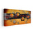 Orange And Black Abstract Wall Art-Stunning Canvas Prints