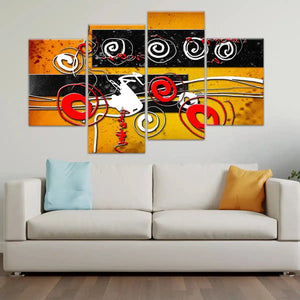 Spiral Patterns Abstract Wall Art Canvas-Stunning Canvas Prints