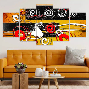 Spiral Patterns Abstract Wall Art Canvas-Stunning Canvas Prints