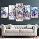 Abstract Floral Mandala Wall Art-Stunning Canvas Prints