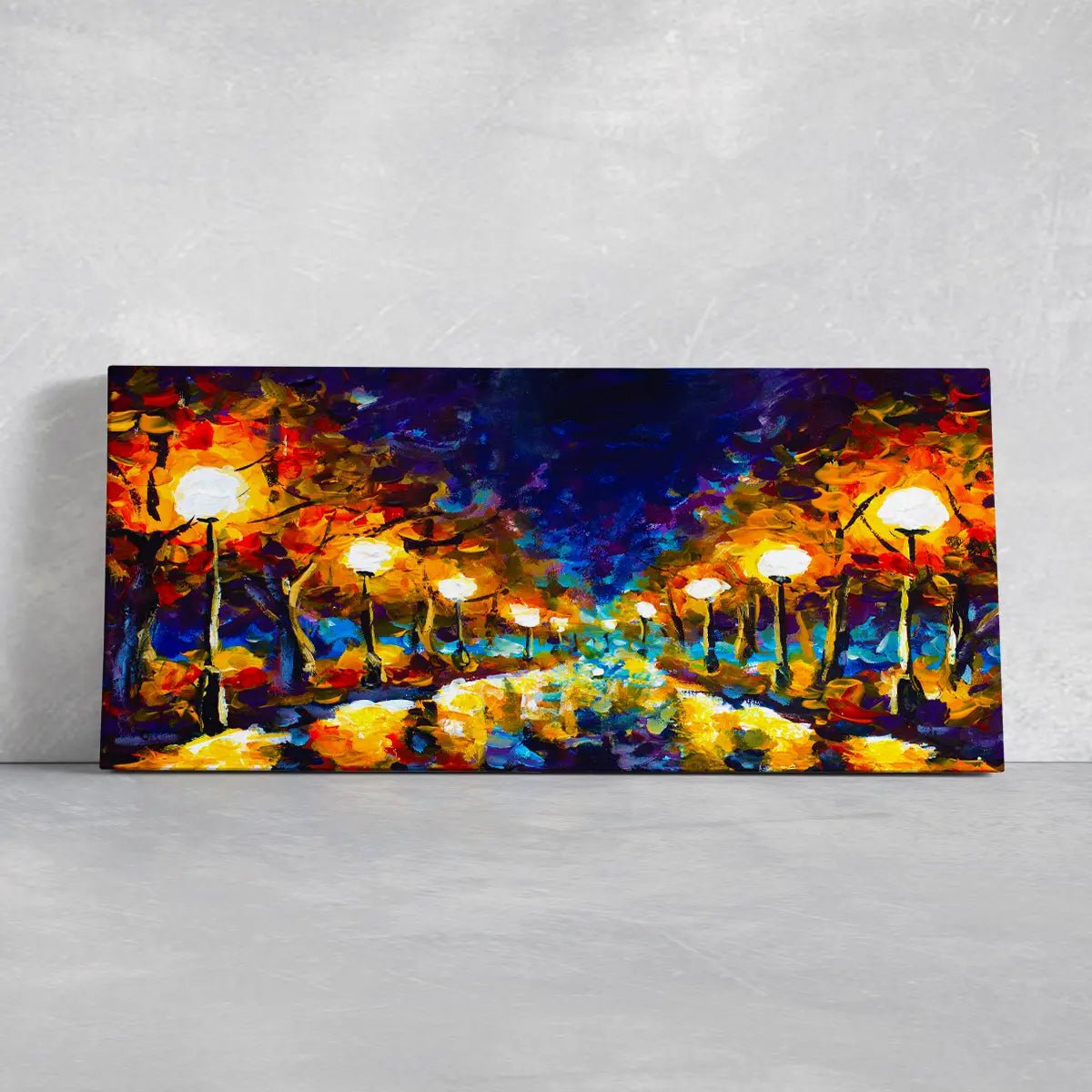 Colorful Night Wall Art Canvas Print-Stunning Canvas Prints